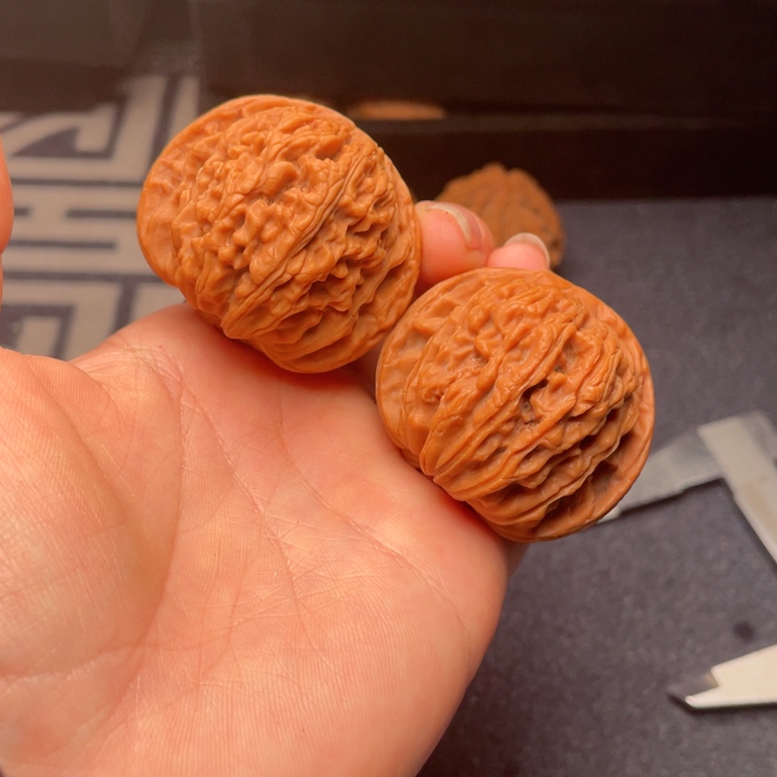 文玩核桃把件秦岭核桃10