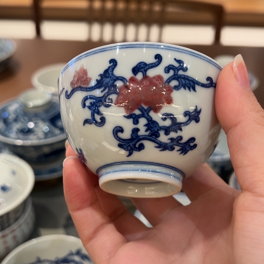 微瑕臻玉古坊釉里红