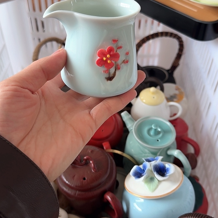 微瑕陶瓷茶具茶杯茶壶