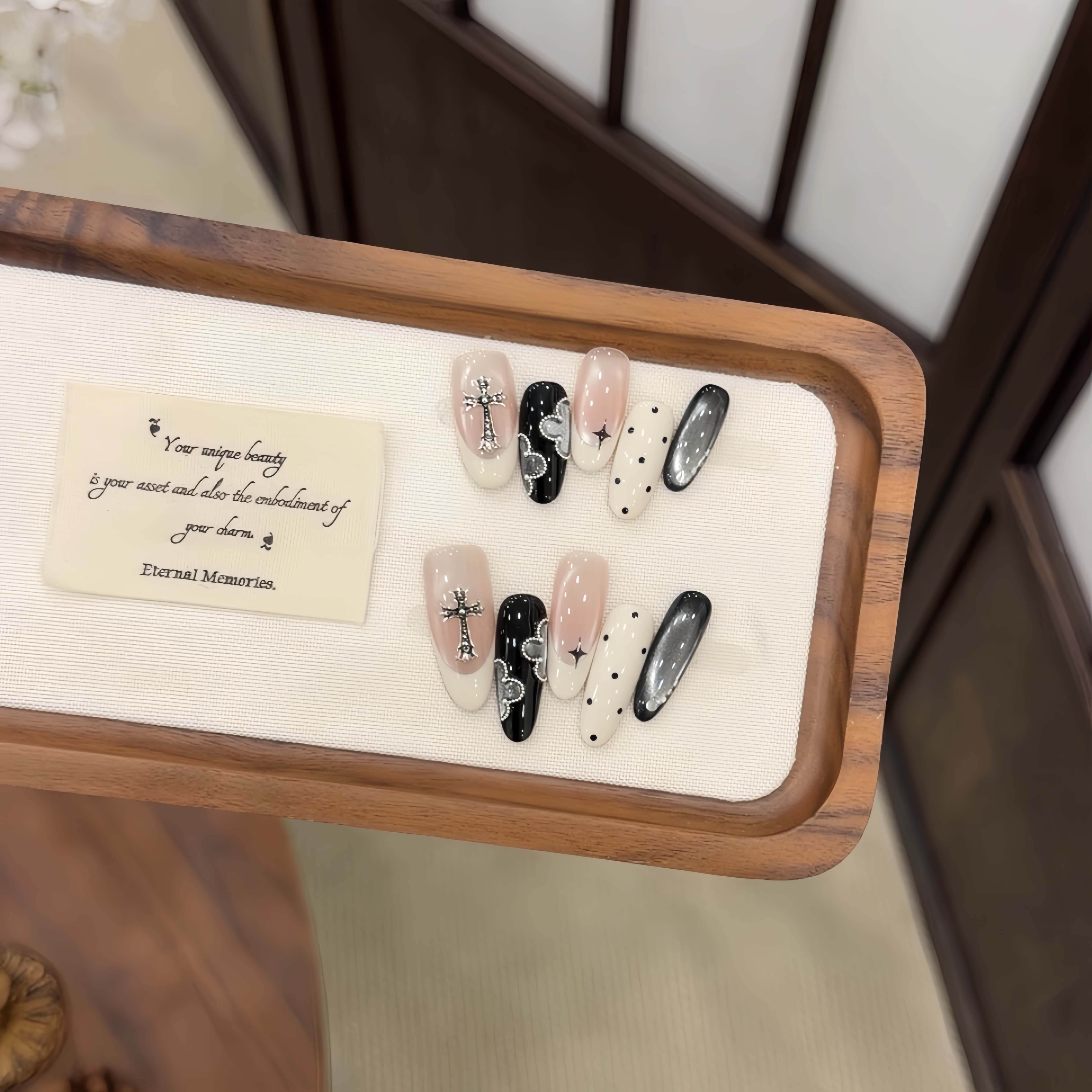 W-甜酷-XingHeJiYu轻奢高定美甲 10片装