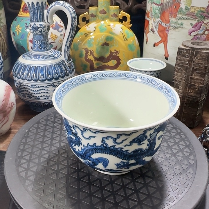 洪****）陶瓷精品恭喜发财