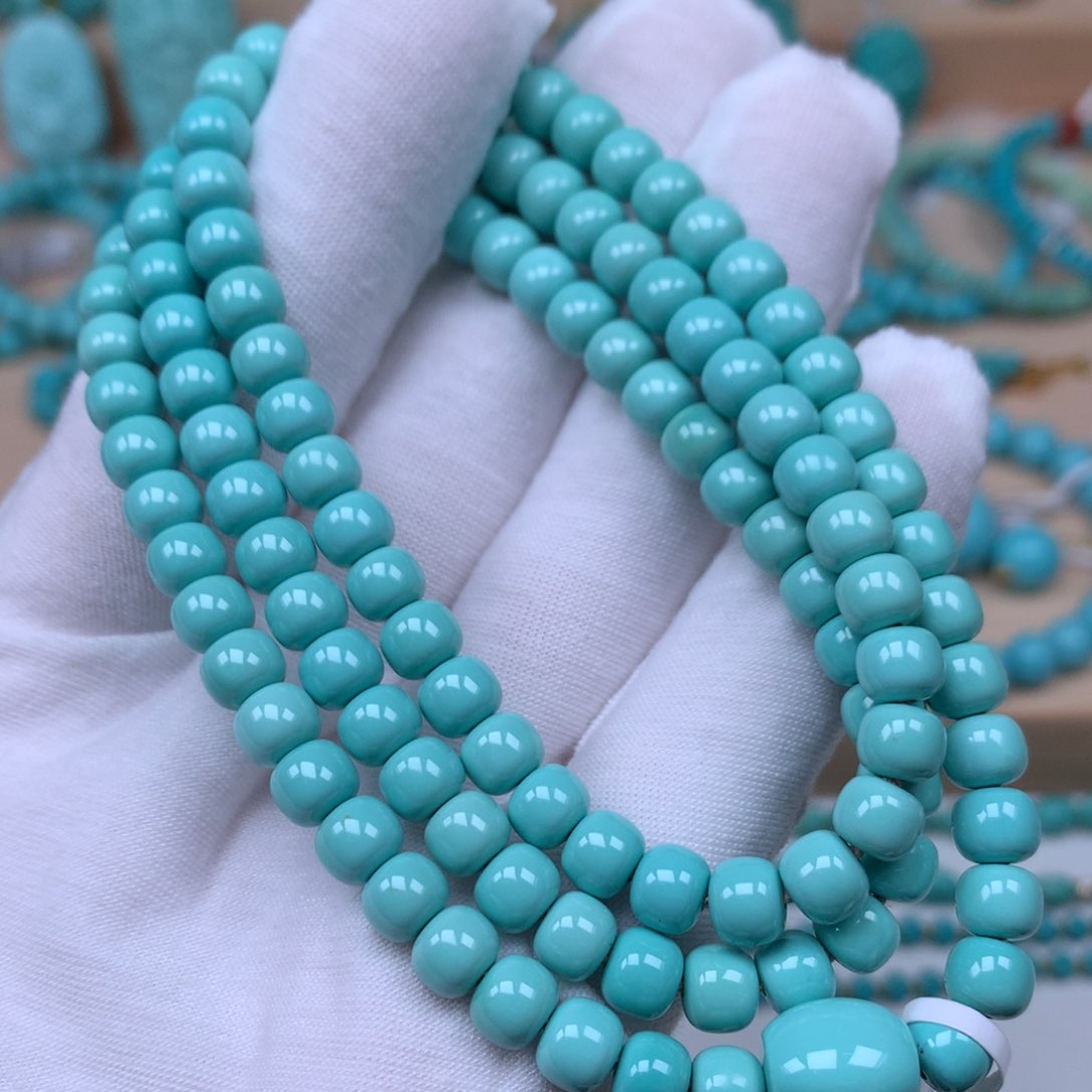 绿松石精品配饰未镶嵌