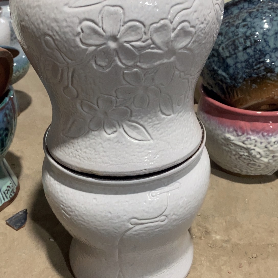 红陶瑕疵20-22两个