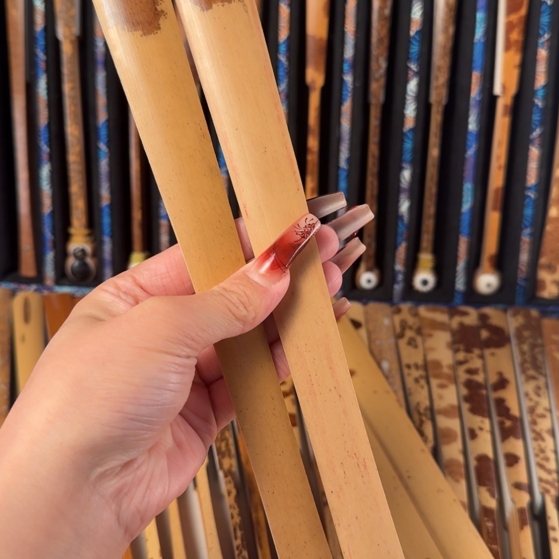 扇子?****?兵哥扇艺斑竹折扇