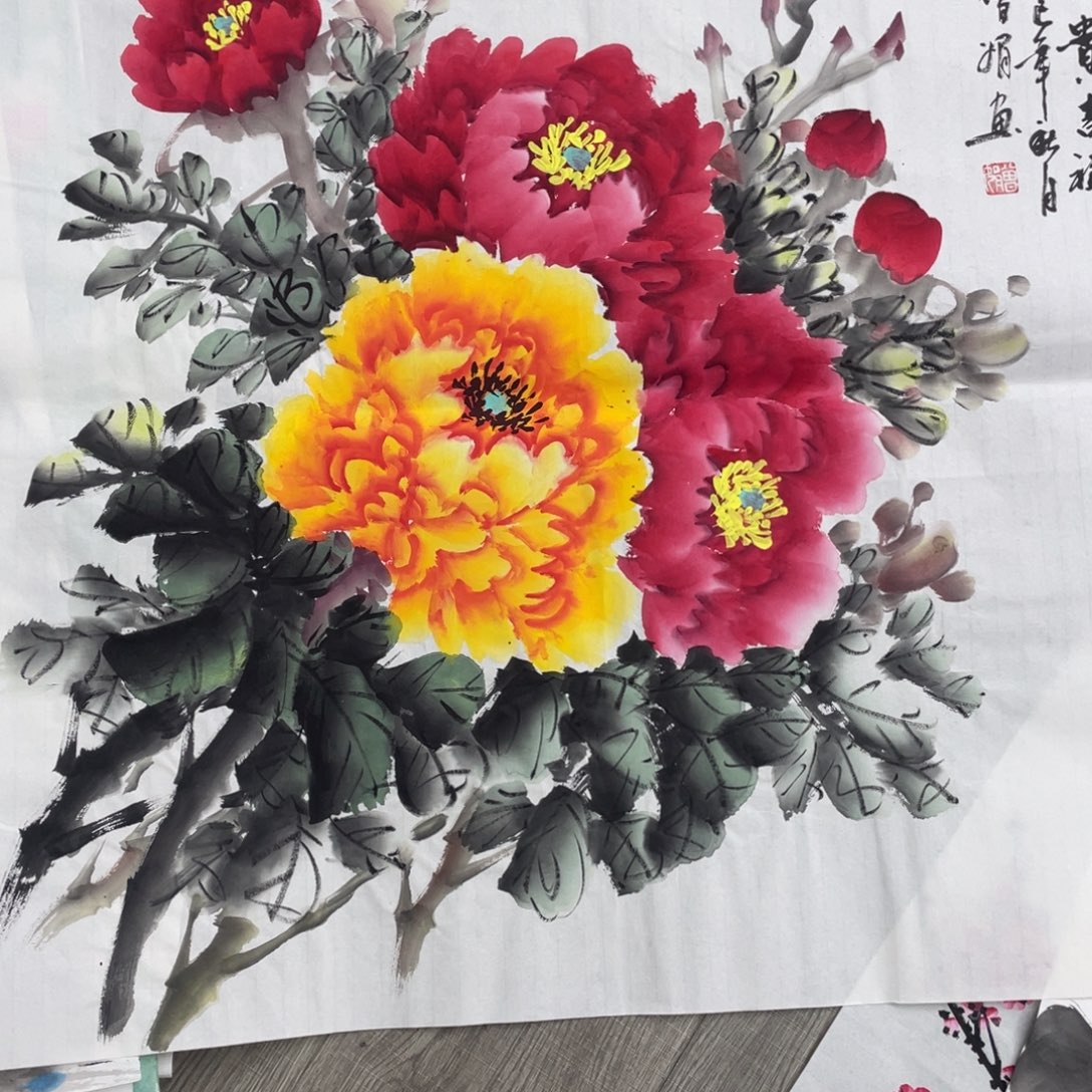 国画曾娟老师作品欣赏