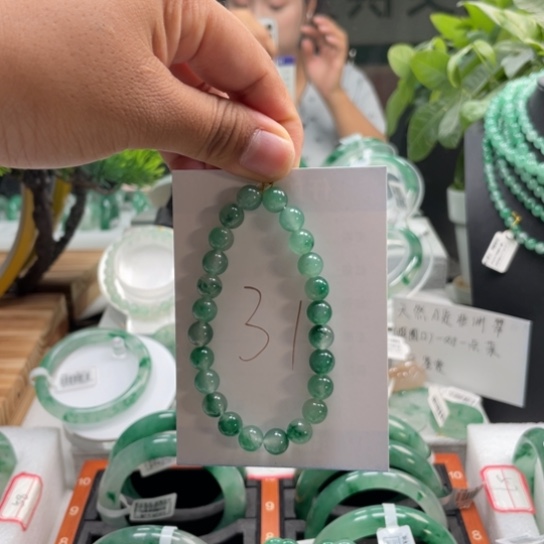 石英质玉手链未镶嵌