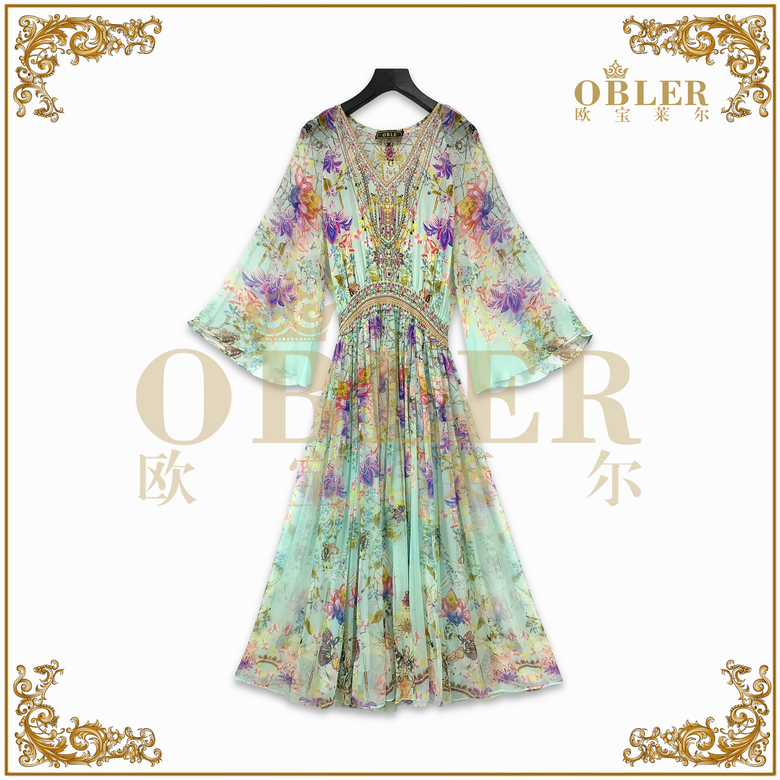 【欧宝莱尔】OBLE   新款 连衣裙502-230505