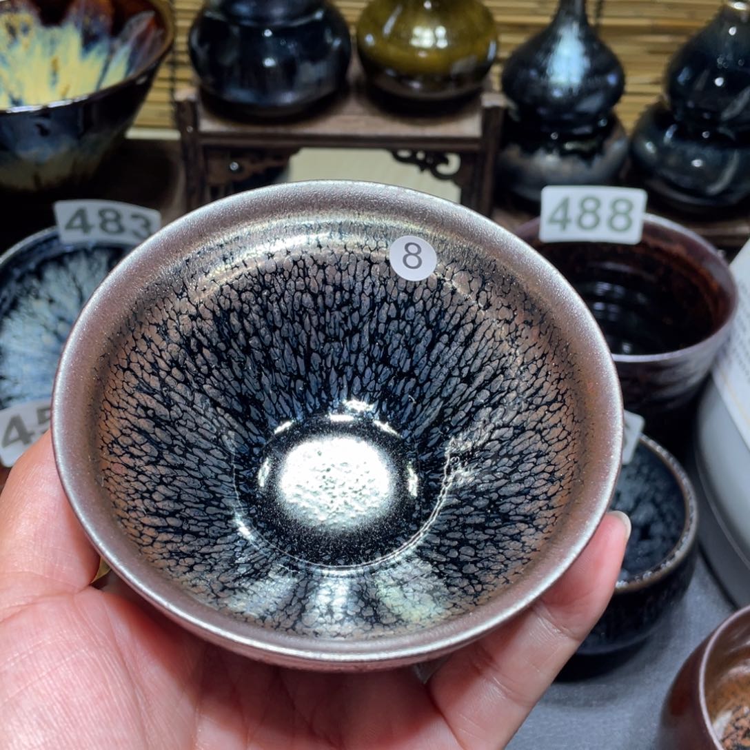 茶盏茶杯陶瓷建盏陶瓷8