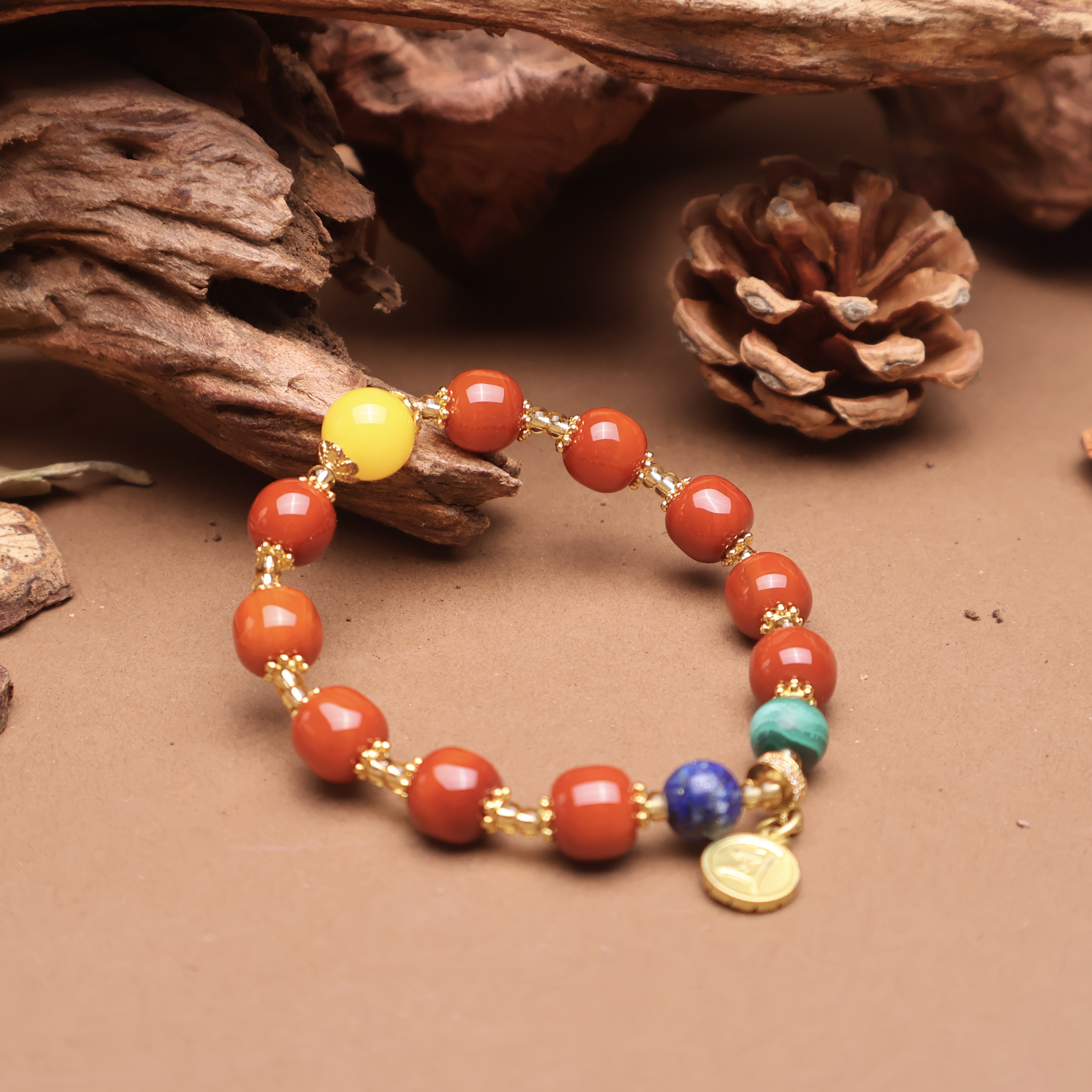 S1366-单圈南红手串A