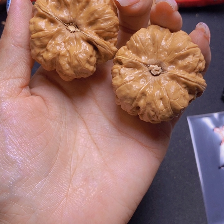 文玩核桃把件嗯43蛤蟆头