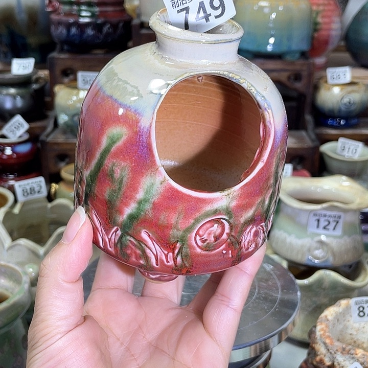 红陶内口径3-5高度11