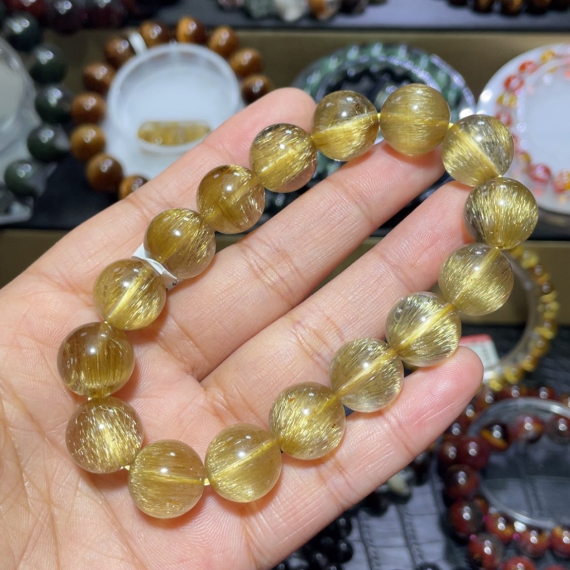 【闪购商品】水晶手串未镶嵌发晶手串