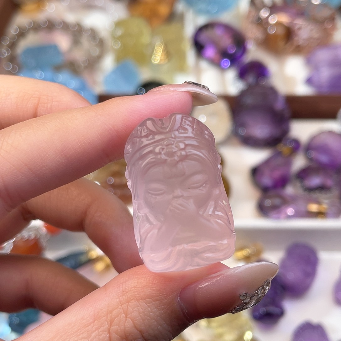 水晶颈饰未镶嵌曼****8天然水晶吊坠230