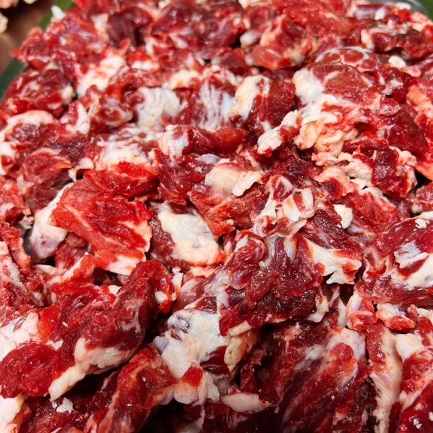 【4斤超好吃的牛尾巴根肉（里脊块）】牛排叉骨剔肉肥瘦相间 