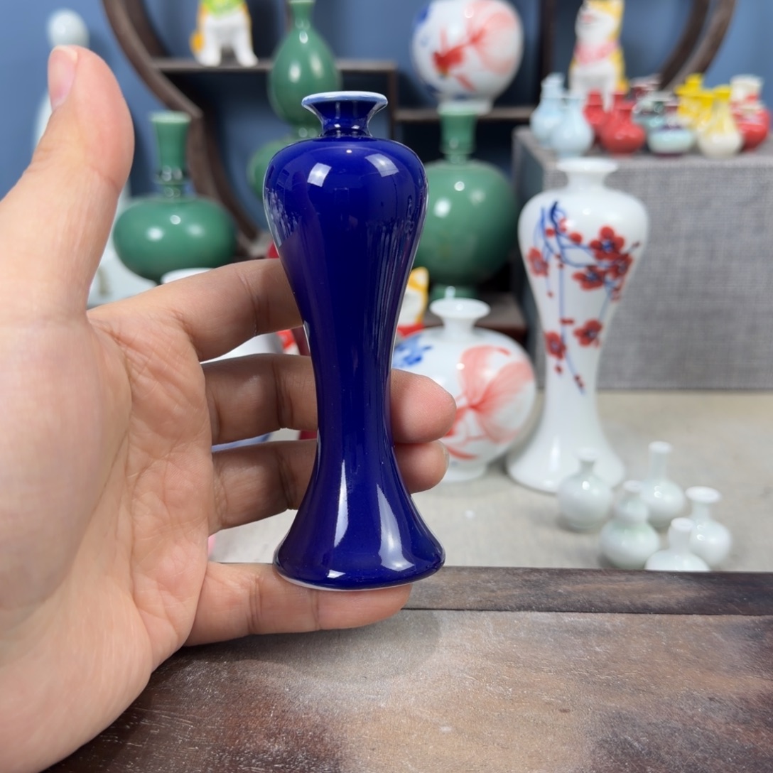 陶瓷手工小花器摆件