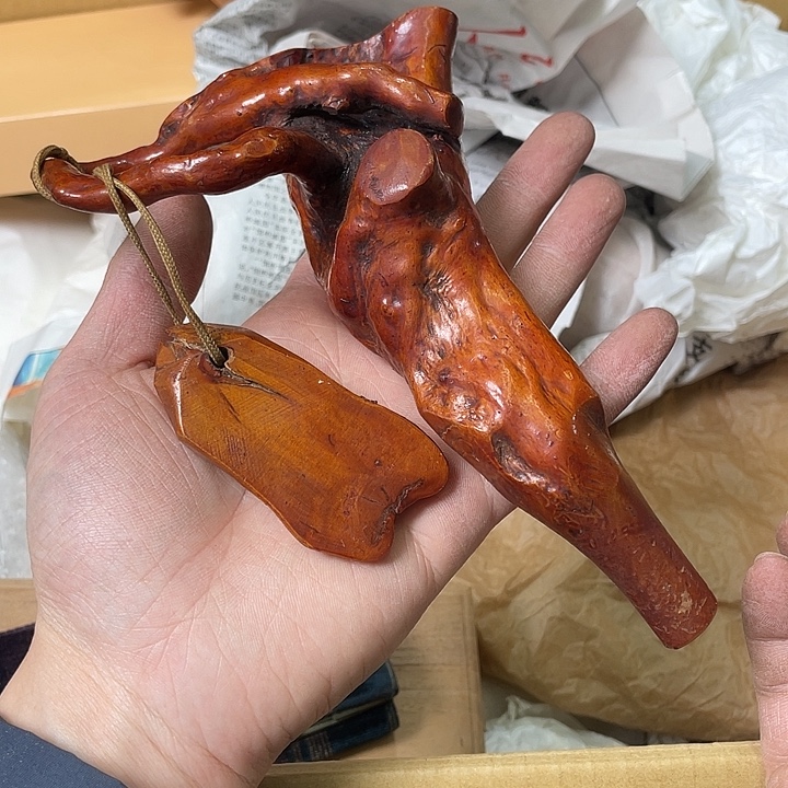 潮***馆海外中古回流一物一件