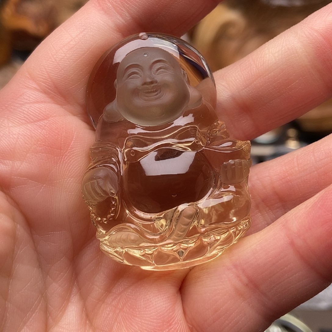 水晶天然水晶吊坠未镶嵌