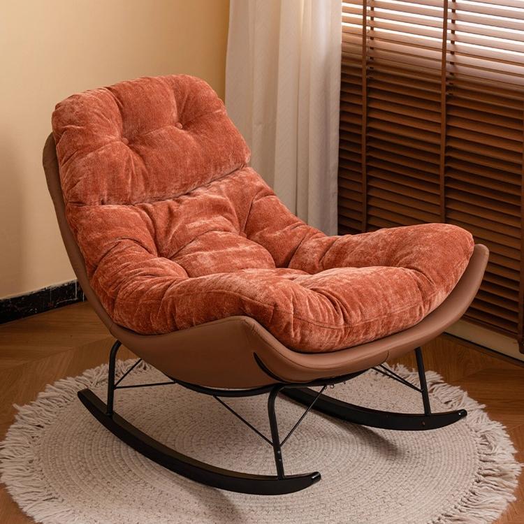 舒适懒人摇椅单人躺椅家用休闲客厅午休摇椅轻奢设计师摇椅