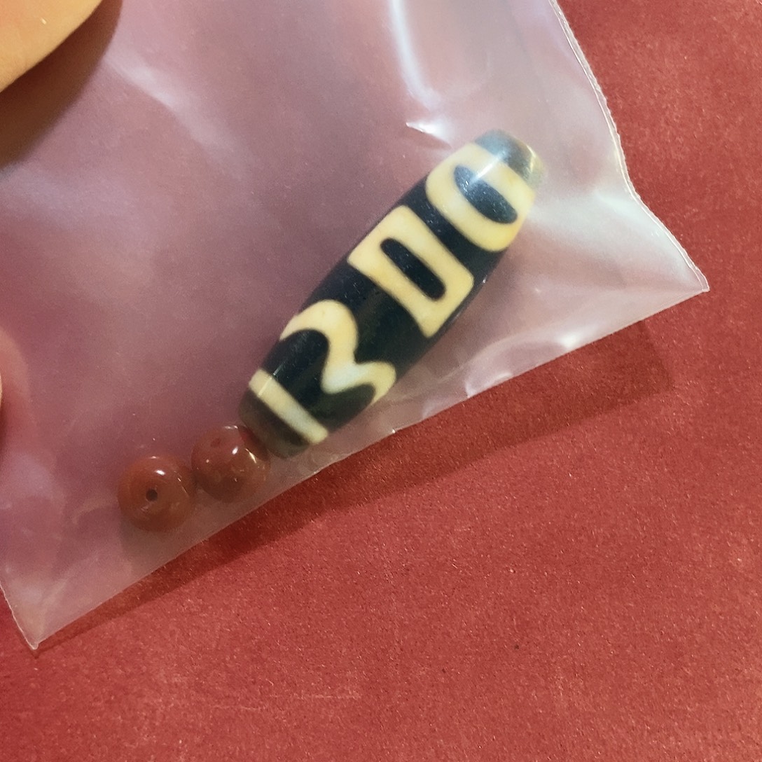 张***黑玛瑙/玉髓未镶嵌颈饰行运臻品顶料息增怀