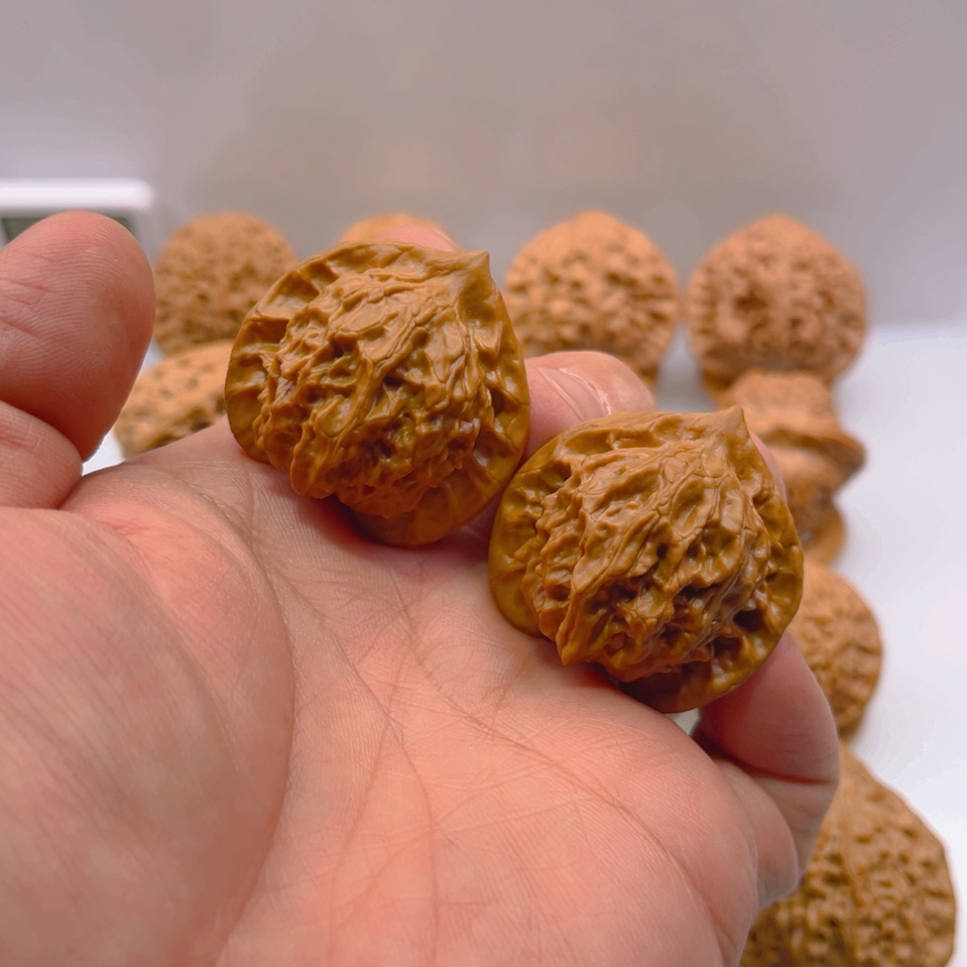 把件文玩核桃38mm全品无药图图