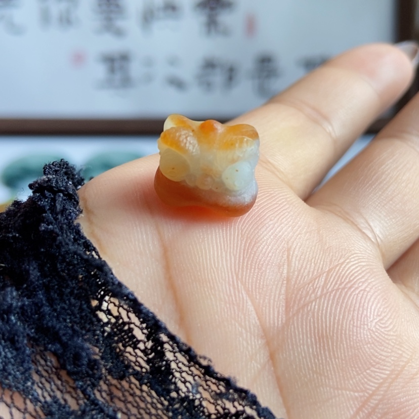 【闪购商品】未镶嵌定制翡翠醒狮