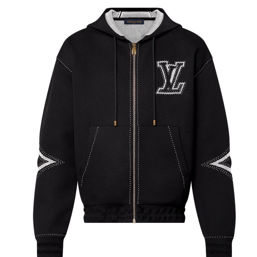 未使用 LouisVuitton/路易威登 5L码/25年新款嵌花外套