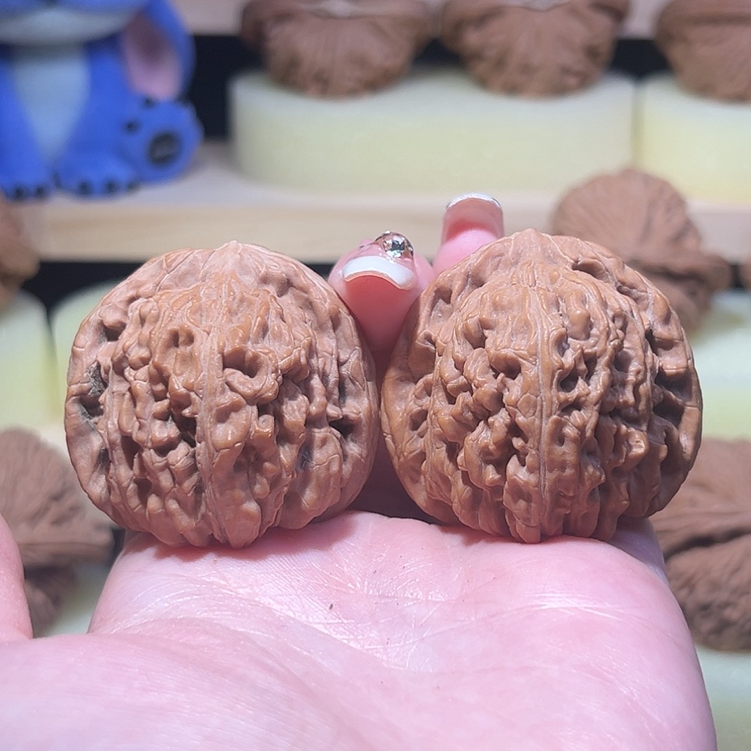 吊坠文玩核桃39四座楼