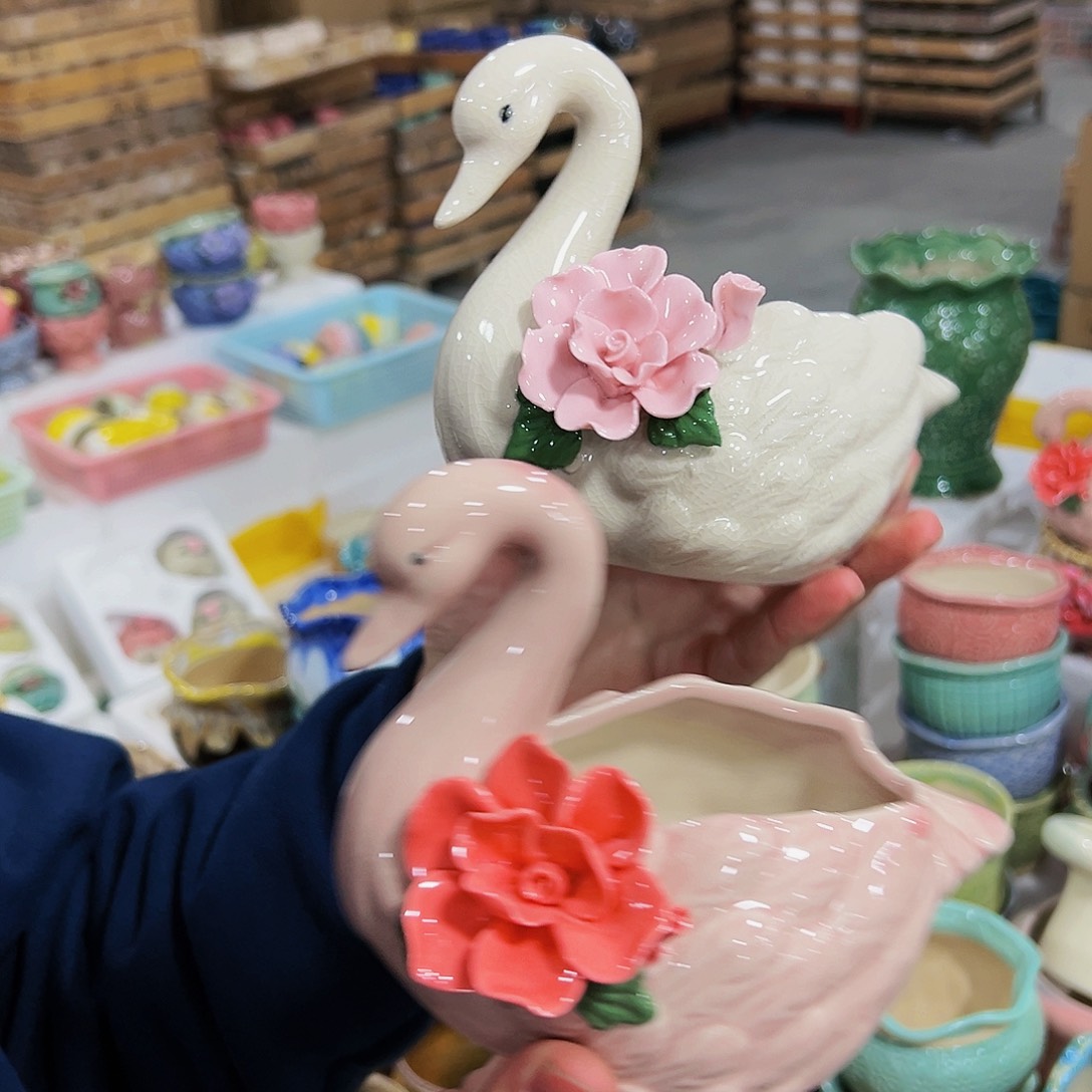 陶瓷高温陶瓷多肉花盆