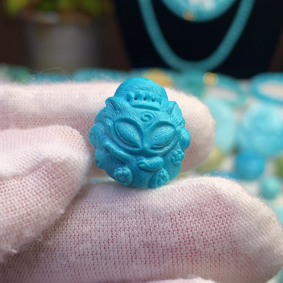 绿松石珠宝奇石未镶嵌