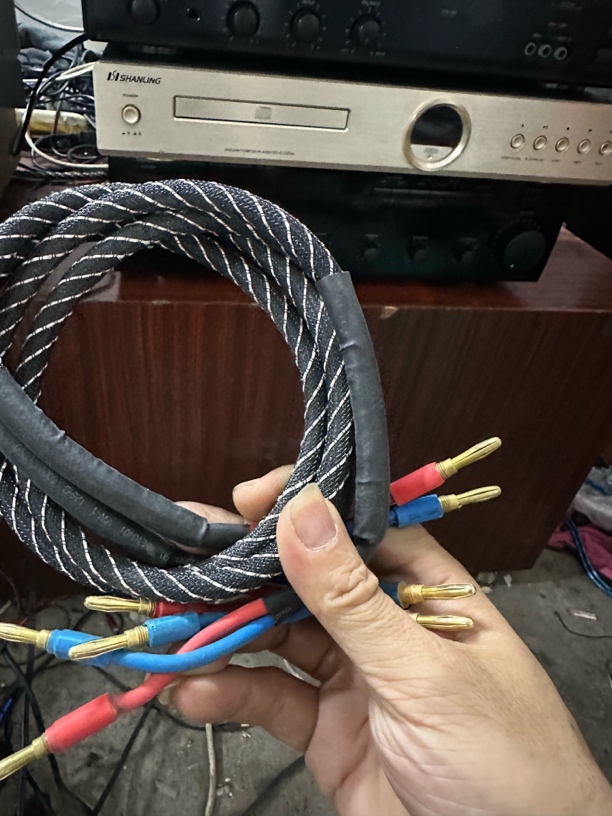 8新  二手音箱连接线，50CM长，不包邮