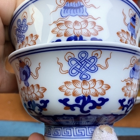 景德镇陶瓷藏式茶碗