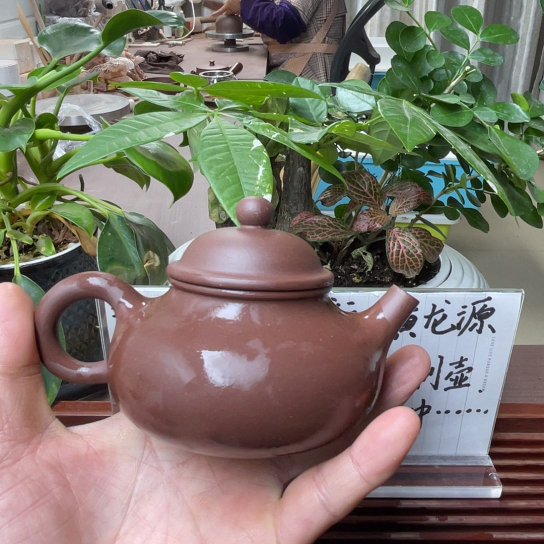 紫砂茶壶天青容天