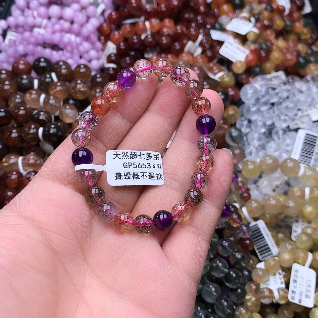 水晶手链未镶嵌，，