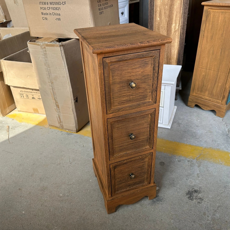 F503 全烧色三抽收纳小柜