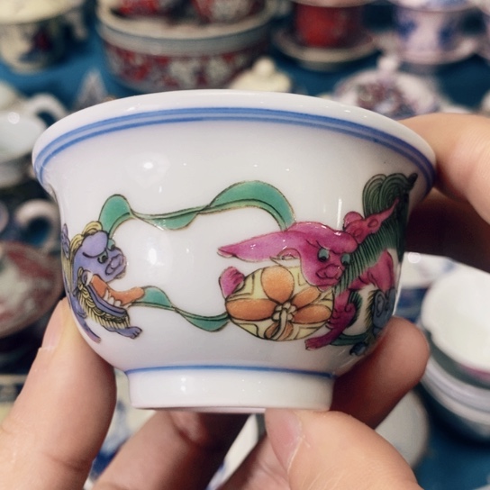 【闪购商品】景德镇陶瓷主人杯13334