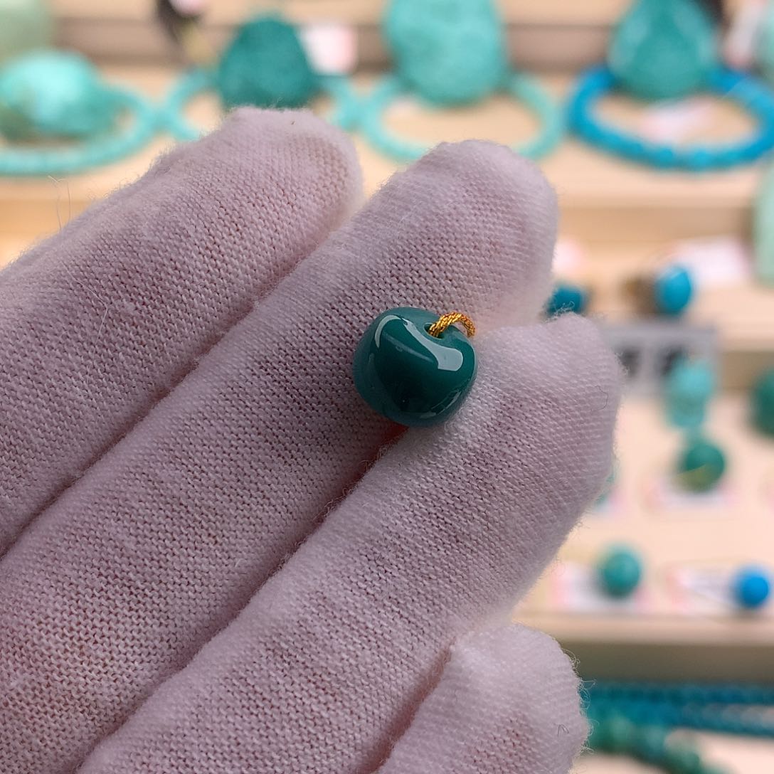 绿松石珠宝奇石未镶嵌8.8