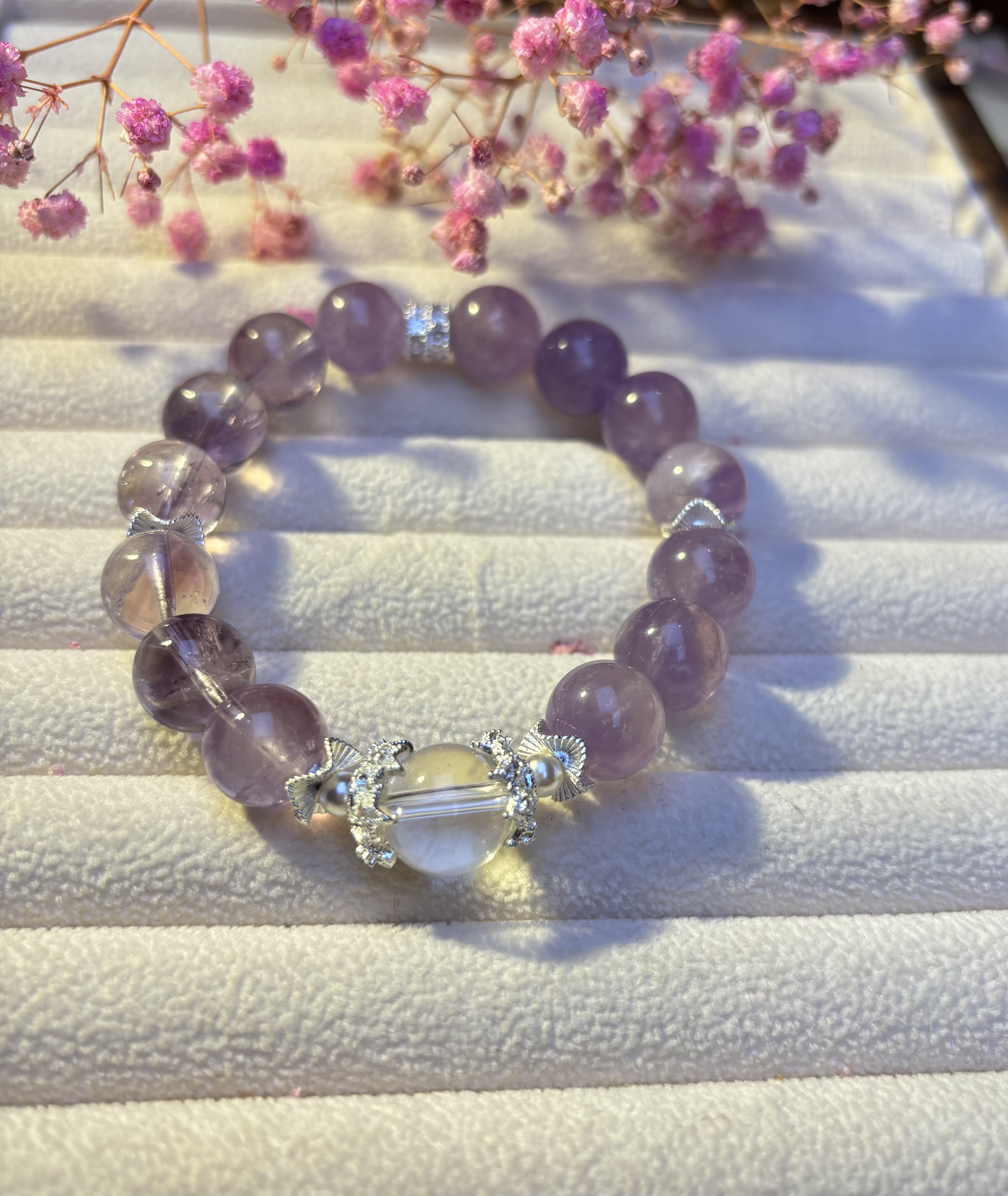 【绮梦晶生DlY】原创天然水晶新中式手串