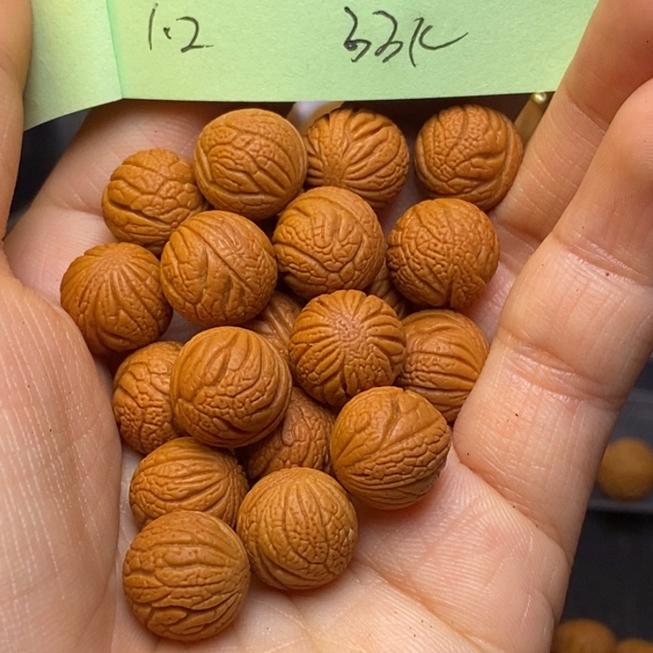 桃核吊坠秦岭龙纹桃12尺寸