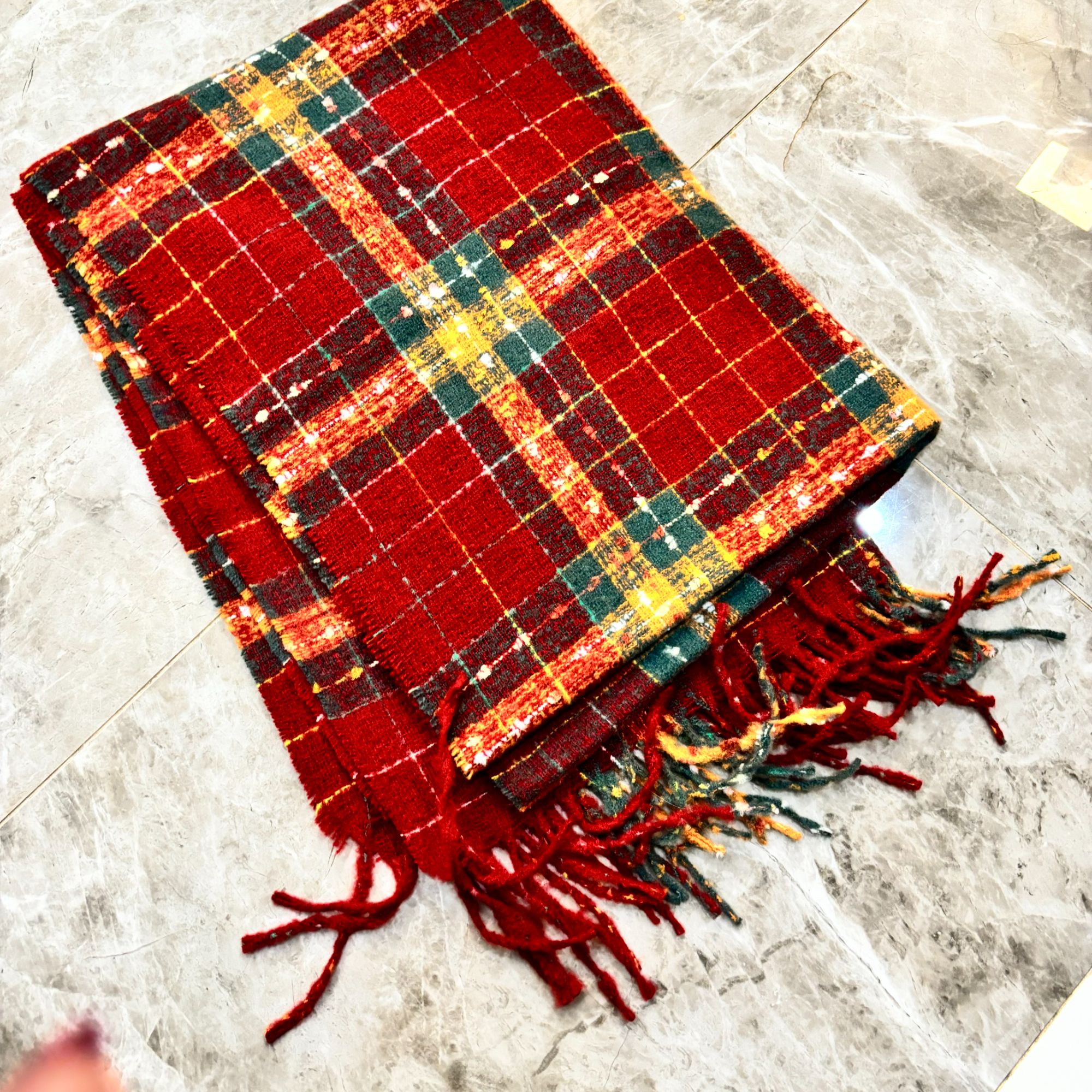 正版品质！学院风秋冬保暖时尚百搭围巾 WJ-678