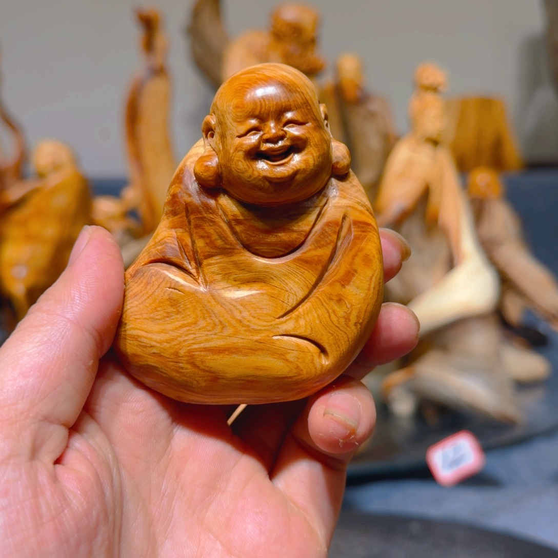 柏木（崖柏）崖柏手把件摆件