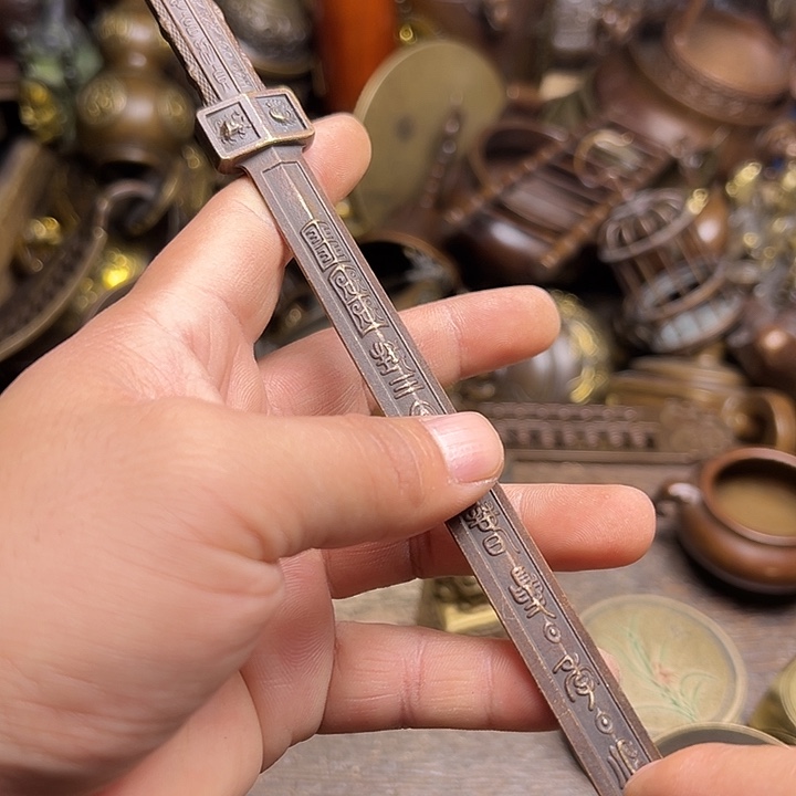 文玩铜器工艺把玩摆件