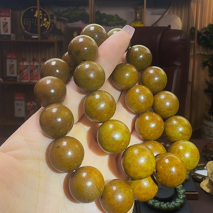 和田玉手串未镶嵌