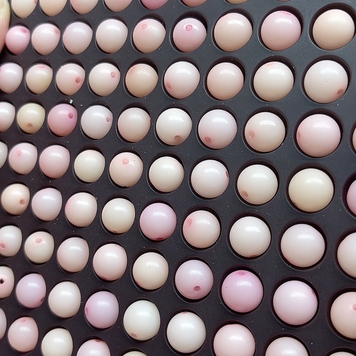 白玉菩提吊坠瑕疵11少女粉圆珠50颗卡灯牌宠60颗