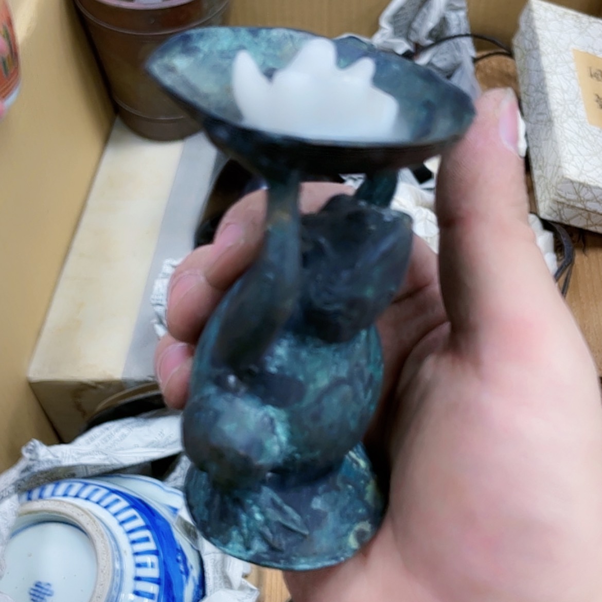 【闪购商品】瓷片古*瓷制作工艺品摆件