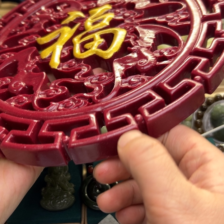 查罗石砂摆件合金