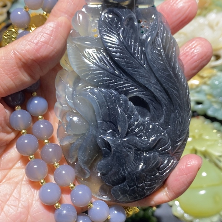 岫玉岫玉吊坠未镶嵌