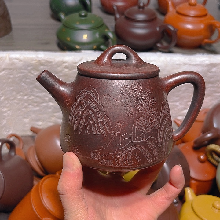 紫砂茶壶宜兴紫砂壶300