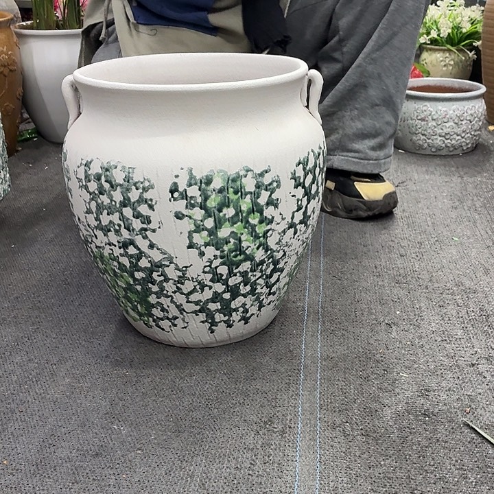 25×30 -粗陶花盆有孔-买买买