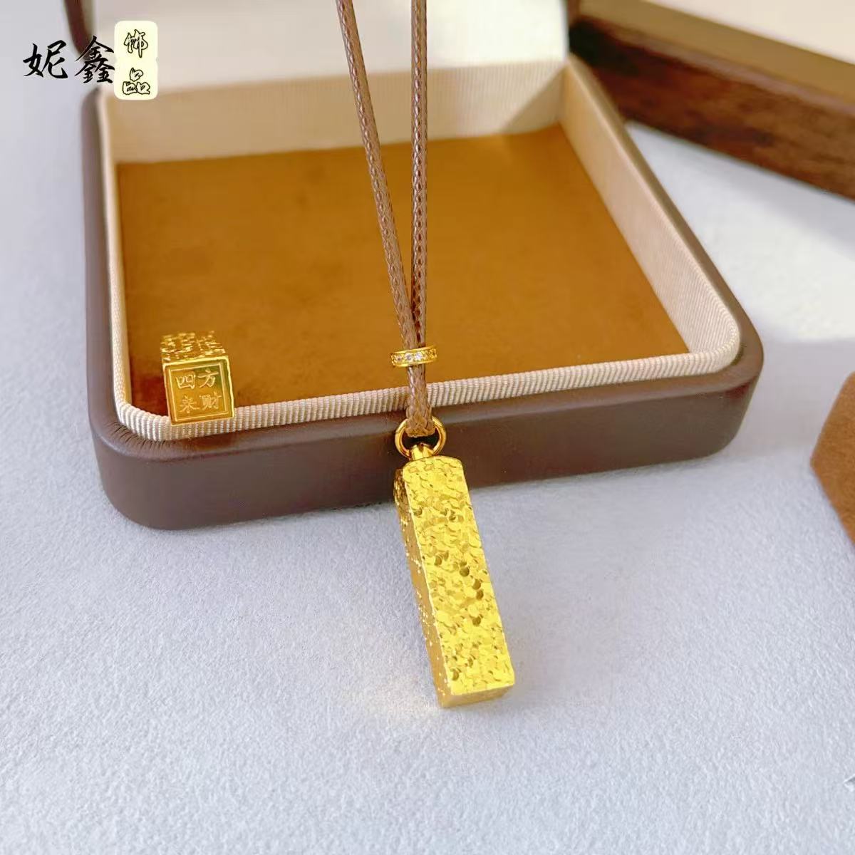 合金吊坠 HT新款时尚大气高度四方来财吊坠