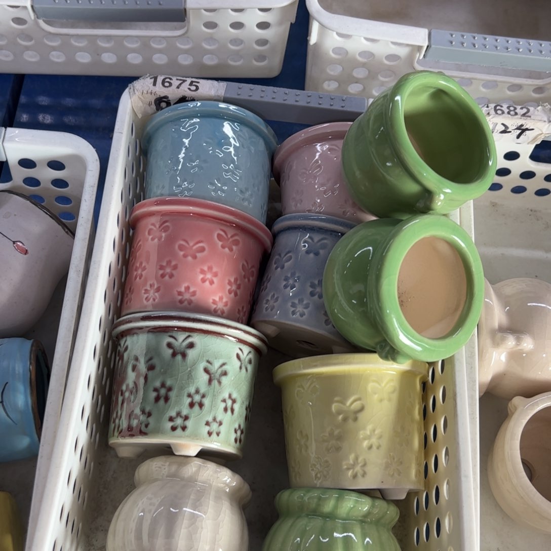 陶瓷陶瓷多肉花盆@@1682